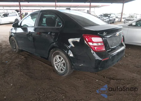 2017 Chevrolet Sonic Ls Auto из США, поврежденный, VIN 1G1JB5SH6H4124771